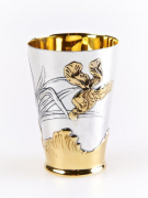 Серебряный Стакан Ирисы 1306