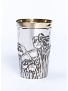 Серебряный Стакан Ирисы маленький