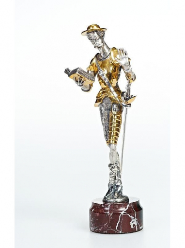 Серебреная Статуэтка Дон Кихот