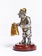 Серебреная Статуэтка Еврей-парикмахер