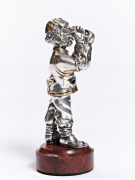 Серебреная Статуэтка Еврей-ювелир