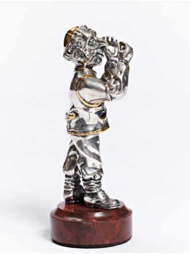 Серебреная Статуэтка Еврей-ювелир