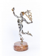 Серебреная Статуэтка Гермес