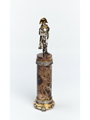 Серебреная Статуэтка Наполеон