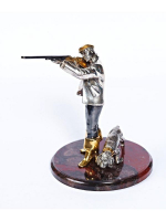 Серебреная Статуэтка Охотник 639