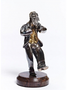 Серебреная Статуэтка Пляшущий еврей 502