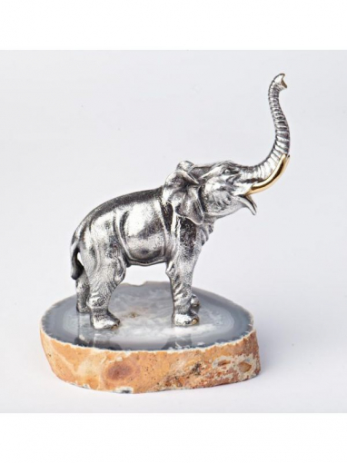 Серебреная Статуэтка Слон