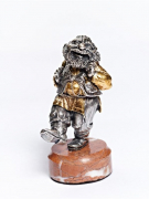 Серебреная Статуэтка Веселый еврей