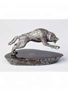 Серебреная Статуэтка Волк