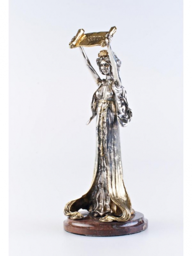 Серебреная Статуэтка Юстиция