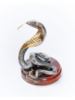 Серебреная Статуэтка Змея