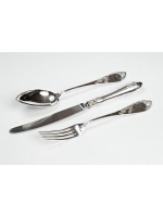 Серебряный Столовый прибор Плющ