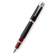 Перьевая ручка Montegrappa Desiderio Black and Red Resin Fountain pen