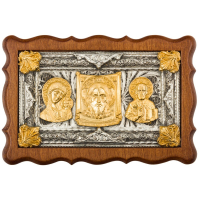 Триптих автомобильный (серебро, золото)