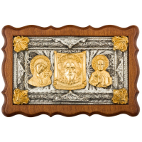 Триптих автомобильный (серебро, золото)