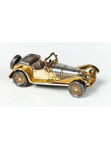 Серебреная Визитница Машинка 759