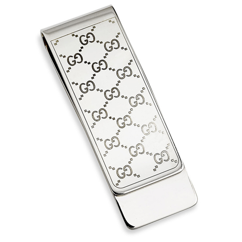 Зажим для денег с узором