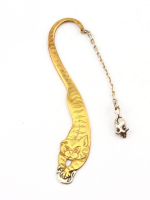 Серебреная Закладка Кот