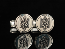 Запонки "Тризуб"